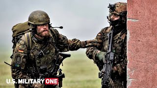 Stunning‼️ US and German Soldiers Hold Joint Military Exercises in Lehnin, Germany