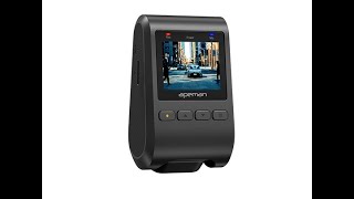 Apeman C370 Dashcam from Amazon. Night footage.