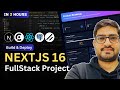 Build & Deploy Next.js 16 FullStack Project with Admin Dashboard | Clerk Auth, Prisma, Postgres