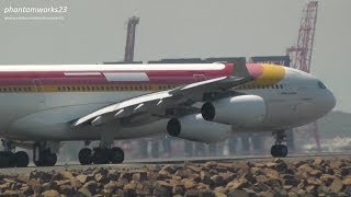 Ex Iberia Airlines A340-300 | Take Off 34L | Sydney Airport SYD / YSSY