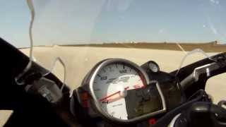 Valerie Thompson 212 mph Texas Mile - BMW S 1000 RR