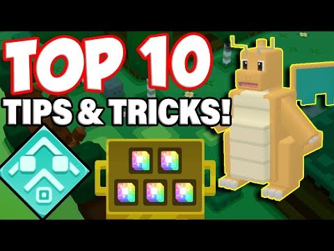 TOP 10 BEST TIPS AND TRICKS FOR POKEMON QUEST! (Launch of Pokemon Quest Mobile)