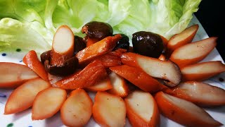CÁCH LÀM XÁ XÍU CHAY BẰNG NẤM ĐÙI GÀ || Thiện family