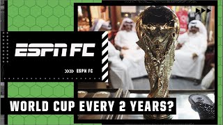 A BIENNIAL World Cup? Gianni Infantino wrong on a ‘NUMBER OF LEVELS’ | ESPN FC