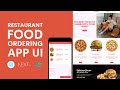 Restaurant Food Delivery App Design - React Next.js & Tailwind | Responsive Food Ordering Website