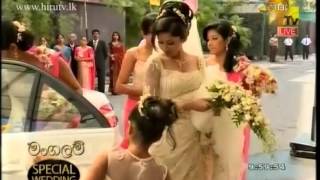 Hiru TV - Mangalam Special Wedding of Ruwangi \u0026 Chamath