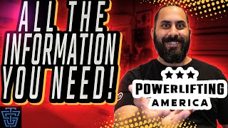 Breaking Down All The Powerlifting America Information