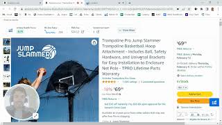 ASIN Review: Trampoline - B0100Y70AS - Amazon FBA