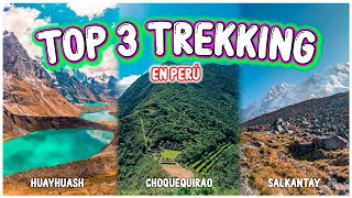 3 de los TREKKING MÁS FAMOSOS de PERÚ🔥😍