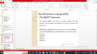 2 SQL DML Part 1