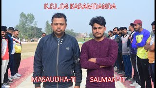 K.P.L SEASON-04 KARAMDANDA TURNAMENT NIRMAL LIVE STUDIO TARULI BAZAR