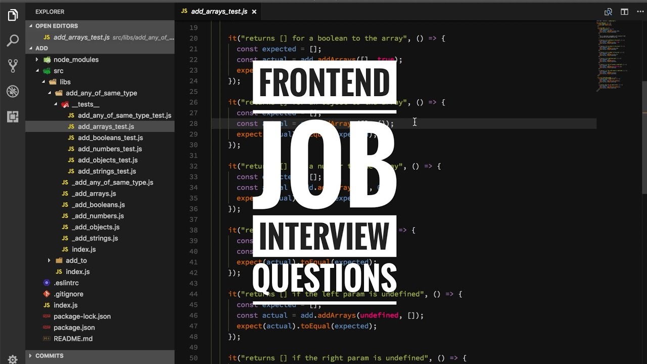 Frontend Job Interview - Questions - YouTube