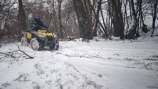 Kymco mxu 500 - winter off-road