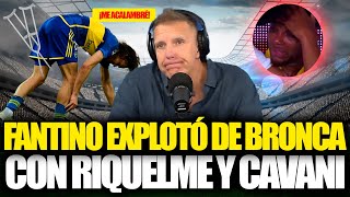 Fantino RE CALIENTE explotó con RIQUELME y CAVANI 🔥BOCA PERDIÓ🔥 | Futbol Fijap