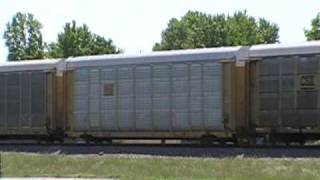 6-5-09 NS 25E with BNSF power