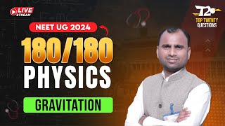 Target NEET-UG 2024 🎯 Score 180/180 | Physics Top 20 Questions ➡️ Gravitation @ALLENNEET