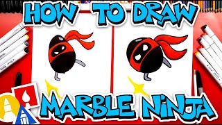 How To Draw Marble Ninja From YouTube Kids