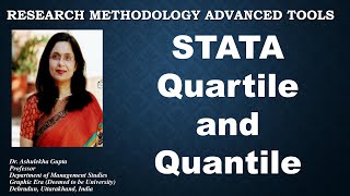 (17) STATA Quartile and Quantile (data)(analysis)(Quartile)(quantile)(stata)(STATA)