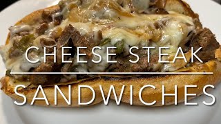 Cheesesteaks done my way