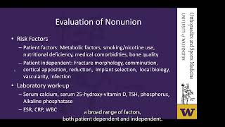 Proximal Femoral Nonunions- Prevention and Management