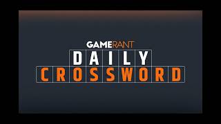 Can You Solve the Ultimate Gaming Crossword?