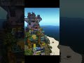 【minecraft】 making settlement on a container ship shorts