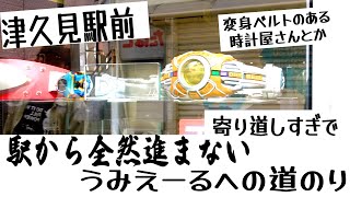 寄り道しすぎで津久見駅から全然進まないうみえーるへの道のり【津久見駅からうみえーるまで歩いてみた】