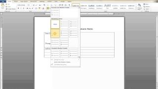 Creating Two Column Notes