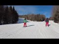 mont tremblant beginner run northside