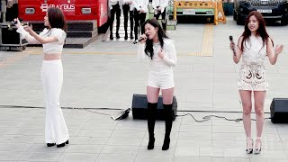 [4K] 20180427 베리굿(Berry Good) 유닛 하트하트 게릴라 (신촌 지니스트릿) 멜로망스 - 선물 전체직캠