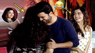 Rashmika Mandanna FUNNY Reaction Towards Khushbu HUGS Sharwanand | Aadavallu Meeku Johaarlu | FL