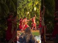 Hawaiian Tribal Dancing- The Luau at the Hilton Hawaiian Village. Waikiki Beach - Honolulu Hawaii