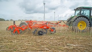 KUHN - OPTIMER XL 6000 : New independent disc stubble cultivator