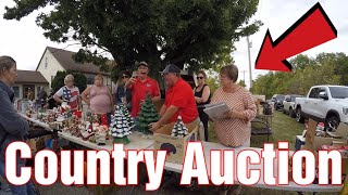 Country Farm Estate Sale Auction With Entire House Packed Full !