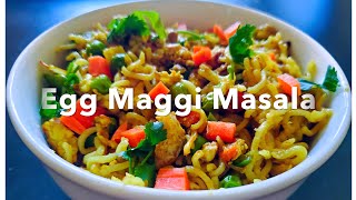 Egg Maggi Masala | మ్యాగీ ఎగ్ నూడుల్స్ | ఎగ్ మ్యాగీ మసాలానూడుల్స్😋Tasty \u0026 QuickMaggiRecipe/EggMaggi