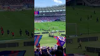 祝！J1通算450試合出場の森重キャプテン！#東京が熱狂　#fctokyo #fc東京　#横浜Fマリノス#ultras #東京マリノス　#fc東京サポ　#fc東京ゴール裏 #fc東京チャント　#森重