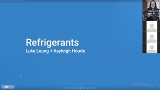 Refrigerants and the MEP2040 Challenge - Luke Leung and Kayleigh Houde