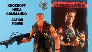 KNOCKOFF NECA COMMANDO ACTION FIGURE.....REVIEW