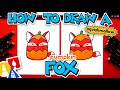 How To Draw A Pumpkin Fox Squishmallow