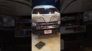 ชุดแปลงหน้ารถตู้ 3000 toyota hiace 2014-2017