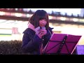 富金原佑菜「oh my little girl 尾崎豊 」2017 12 09 なんば駅前 路上ライブ