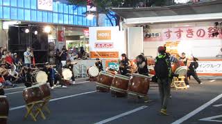 2019/08/01 すすきの祭り 札幌太鼓連合会 太鼓演奏 その１