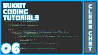 Bukkit Coding 06 | Clear Chat Command