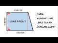 cara manghitung LUAS TANAH