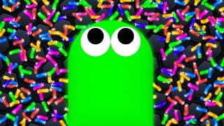 I Ate 100,000 SNAKES To Get THIS BIG! (Slither.io)