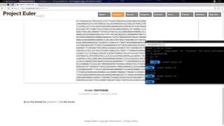 013. Large sum -- Project Euler -- Sidef