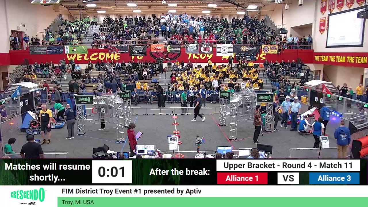 Fim District Troy 1 Frc Event Youtube