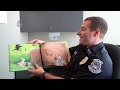 Books with Blue - Reading time with the Sarasota Police Department - Officer Pullara