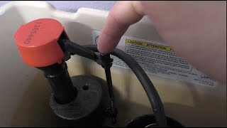 Toilet Not Filling? QUICK FIX