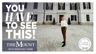 Edith Wharton’s Gilded Age Home Tour | The Mount, Lenox Massachusetts 🌿